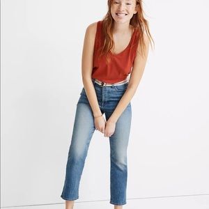 Madewell Rivet & Thread Cali Demi-boot Jeans in Shetland Wash (Size 29)